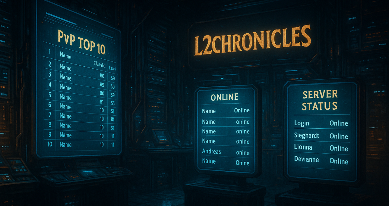 ✅ *UPDATE* Fejlesztési előrelépések – Átlátható státusz, toplisták és online játékosfigyelés!